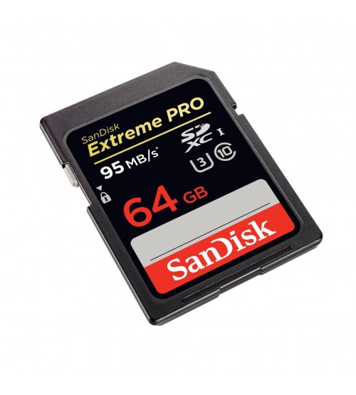 SanDisk Extreme Pro SDXC UHS-I Class 10 95MB/s 64GB
